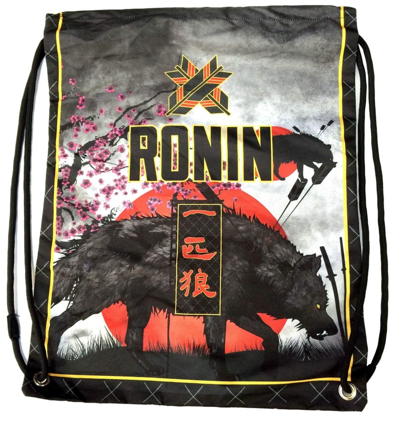 Ronin Gi Bag - Perfect to Store Judo, Taekwondo, BJJ or Karate Uniforms Capacity Gi Bag - Lone Wolf Design by Ronin - Image 1